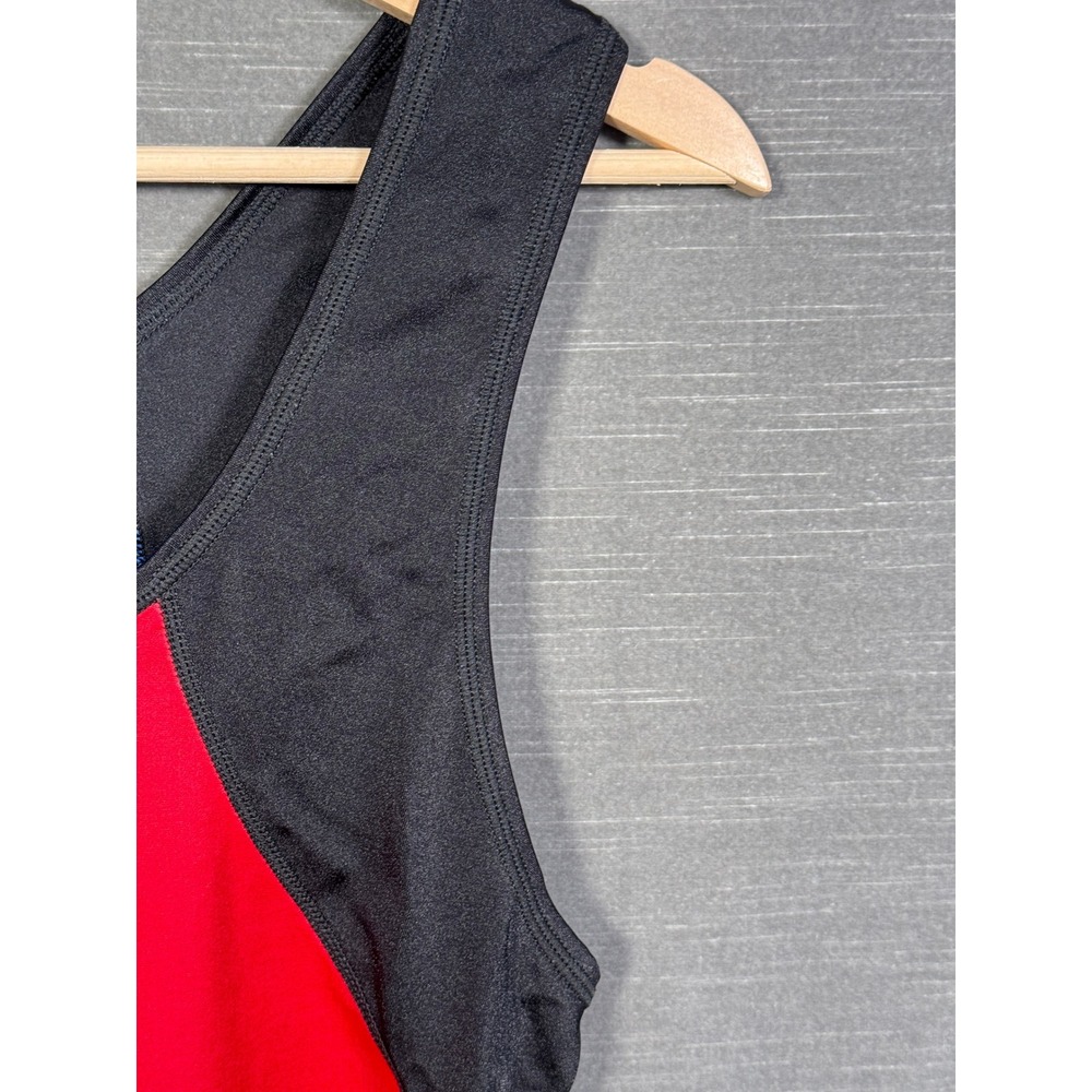 Brute Reversible Wrestling Singlet Mens Red Blue Black Performance One Piece - Picture 6 of 12
